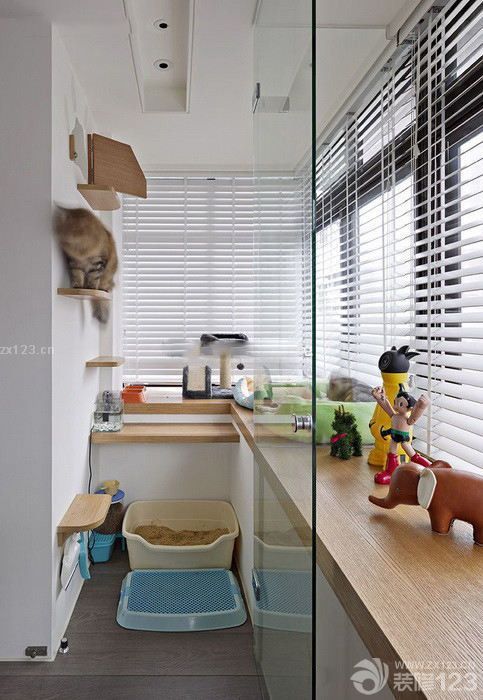 2025封闭式阳台储物柜装修效果图