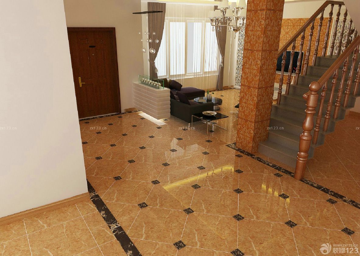 2025简欧风格别墅走廊装修效果图