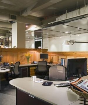 后现代风格办公室布局图欣赏