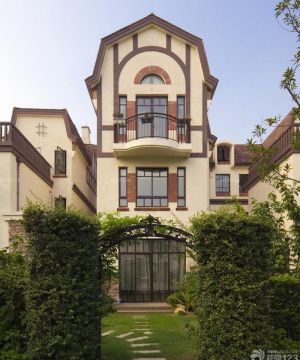 2025豪华中式三层别墅外观设计效果图