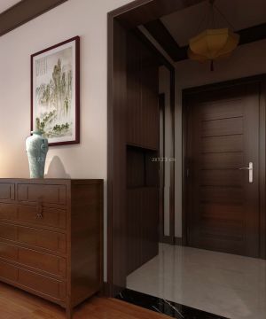2023新中式风格家具美心木门设计效果图欣赏