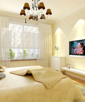小平米家装卧室装修颜色设计图片