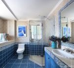 地中海风格卫生间房子装修样板房大全