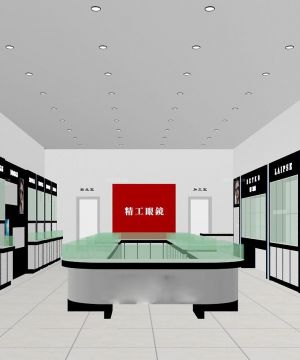 精品店玻璃柜子设计效果图