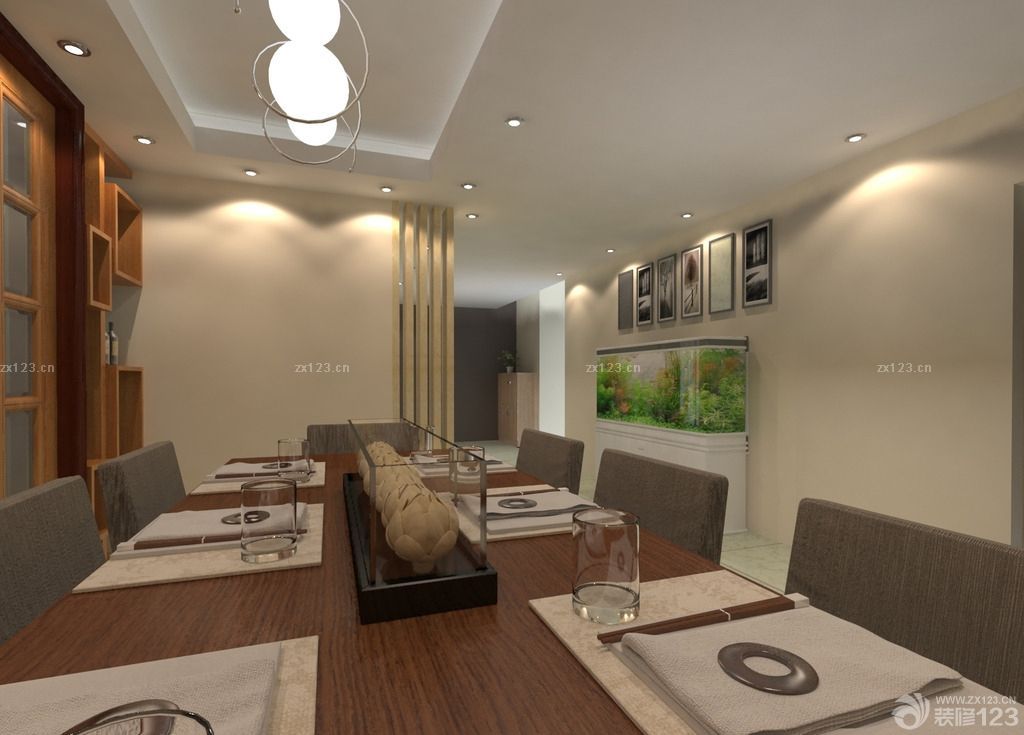 走廊鱼缸玄关装修实景图大全2025