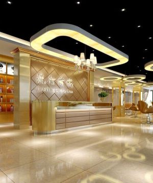 2025经典欧式风格美发店装修效果图欣赏