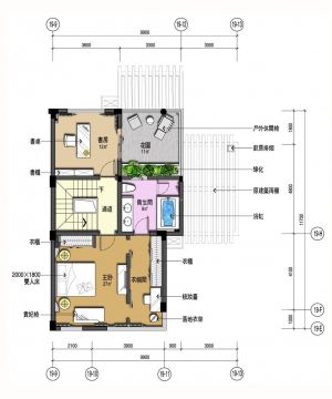 2023经典欧式风格农村复式小别墅户型图