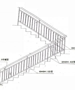 楼梯平面图设计效果图