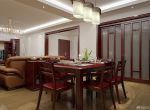 2025家装餐厅双叶实木家具装修图片欣赏