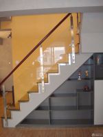 80平米简装室内楼梯设计效果图片