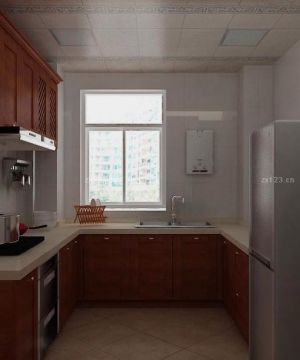 厨房大理石橱柜设计效果图片大全2023