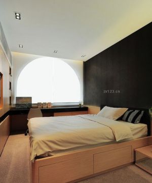 创意现代36平小户型收纳床设计