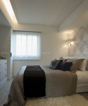 2025最新精致现代36平小户型收纳床装修样板