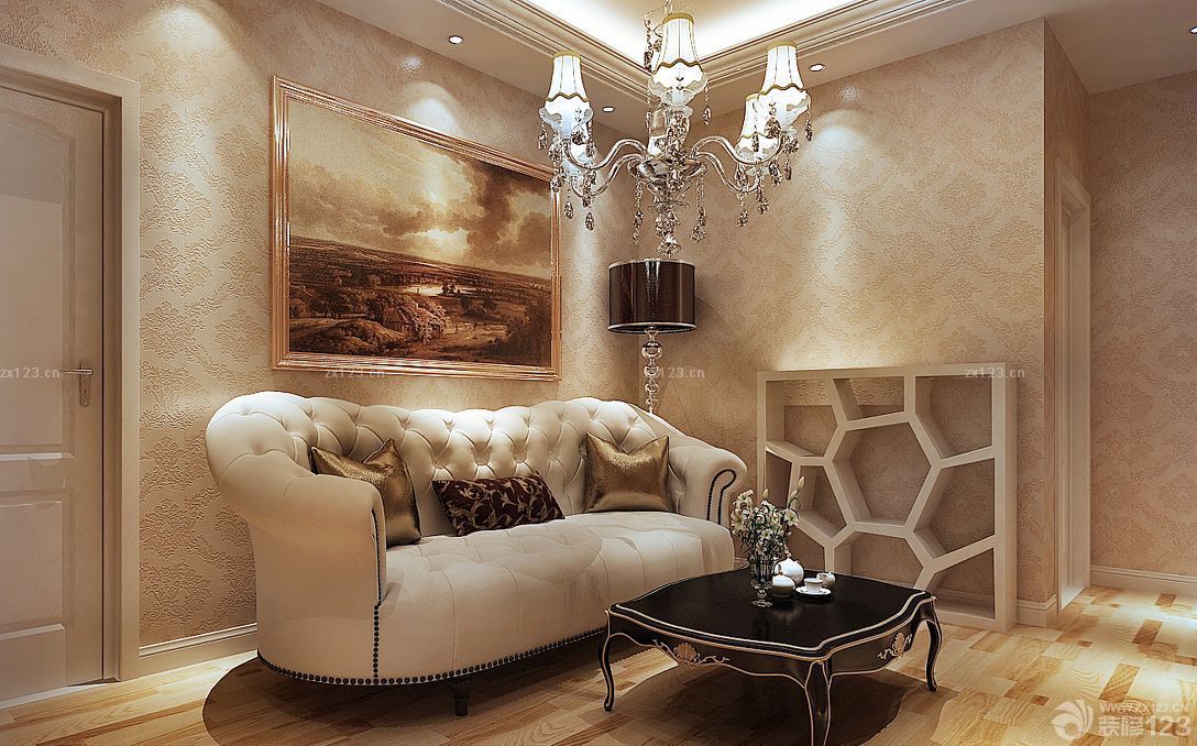 二室二厅欧式沙发装修样板