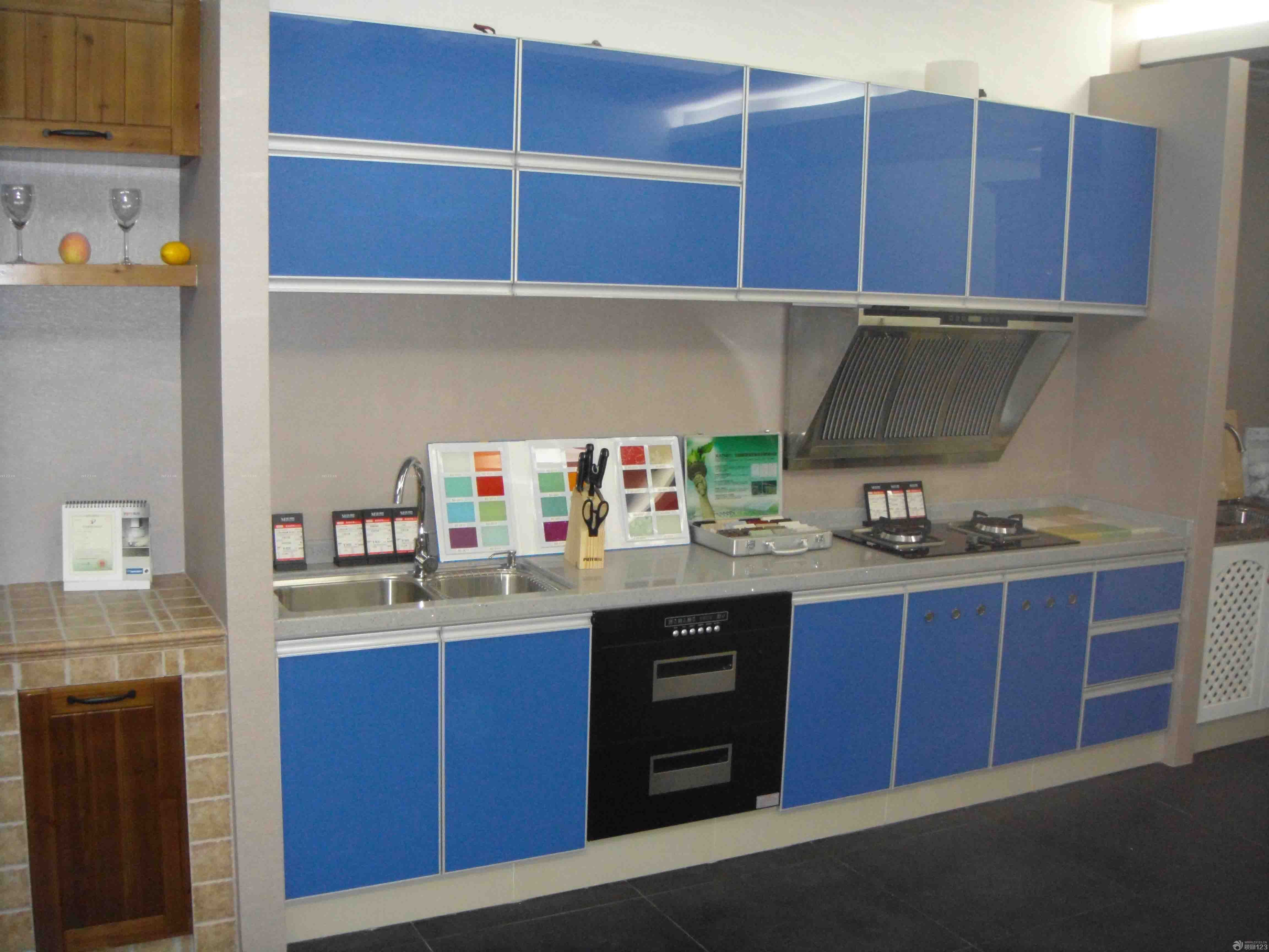 水泥橱柜装修图片大全