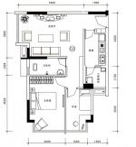 2023农村二室一厅户型图赠送阳台