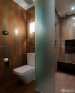 卫生间磨砂玻璃隔断设计效果图片大全