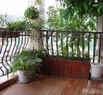 100平方房屋阳台花架设计图片大全