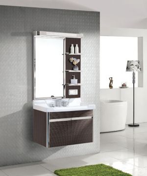 现代家居整体浴室柜设计效果图欣赏