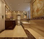 2025最新简欧风格卫生间瓷砖铺贴装修效果图片