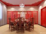 古典中式风格餐厅包房设计