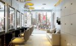 2025最新理发店简约风格店面装修实景图