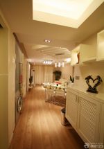 2025时尚现代小户型客厅过道吊顶设计图片