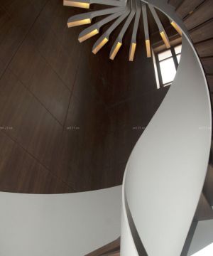 最新现代简约家装螺旋楼梯设计效果图