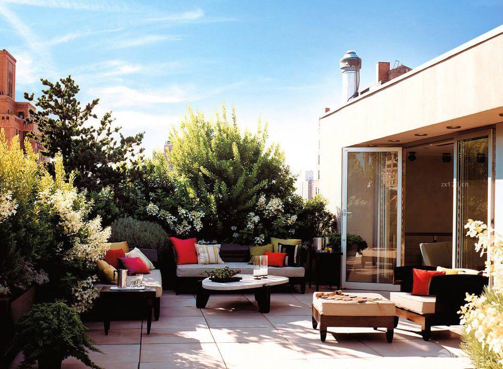 中式风格空中花园设计图片