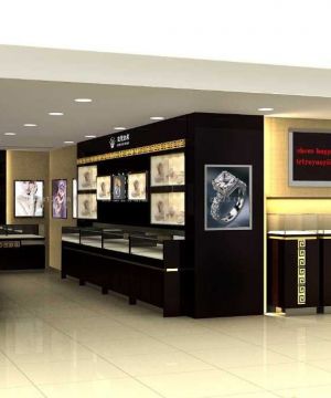 2025最新店面玻璃柜台装饰效果图