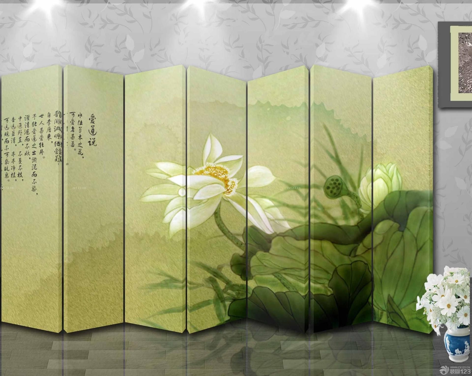 2025经典古代折叠屏风隔断设计图片大全