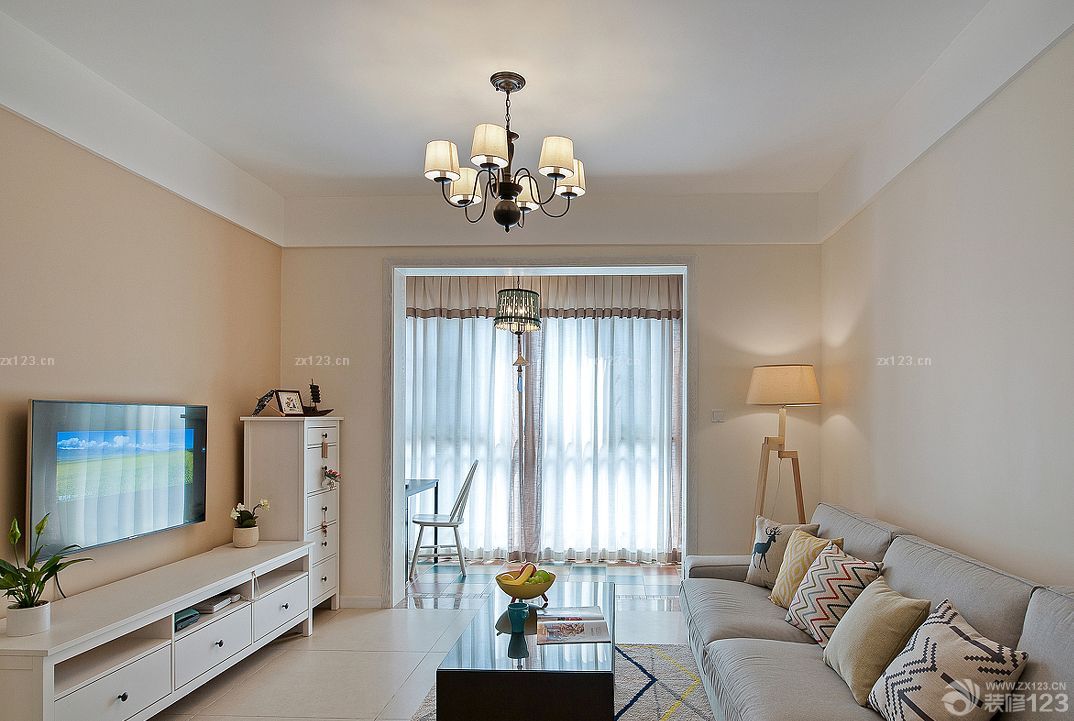 美式家居客厅电视柜设计图片大全