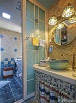 2025地中海小户型卫生间洗手池设计图