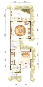 2025新古典风格度假别墅平面户型图