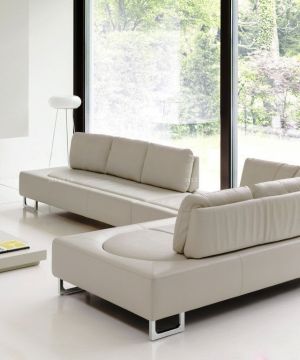 2025最新现代简约顾家沙发摆放效果图