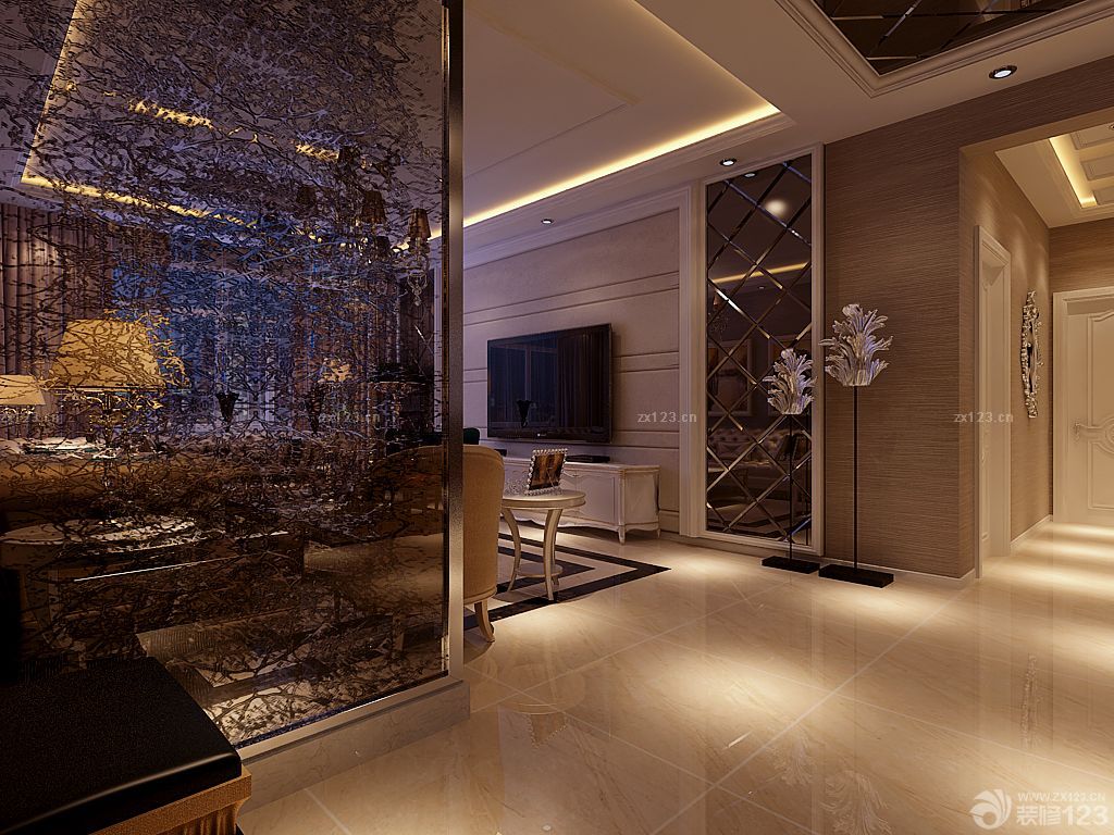 2025最新艺术玻璃隔断设计图片大全