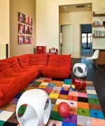 最新多人儿童沙发效果图片 