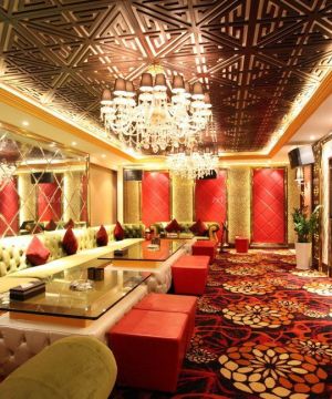 ktv包间音乐娱乐会所装修效果图片欣赏