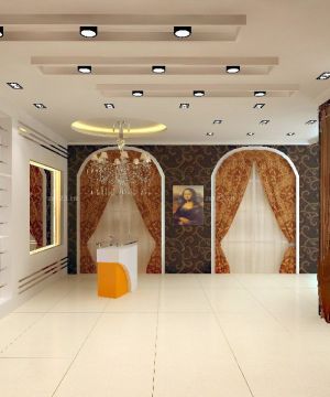 2025最新大型窗帘展厅设计效果图