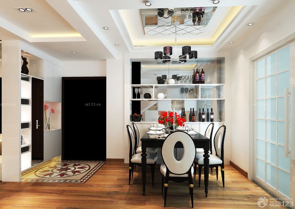 复式装修效果图大全2025展示架装修效果图欣赏