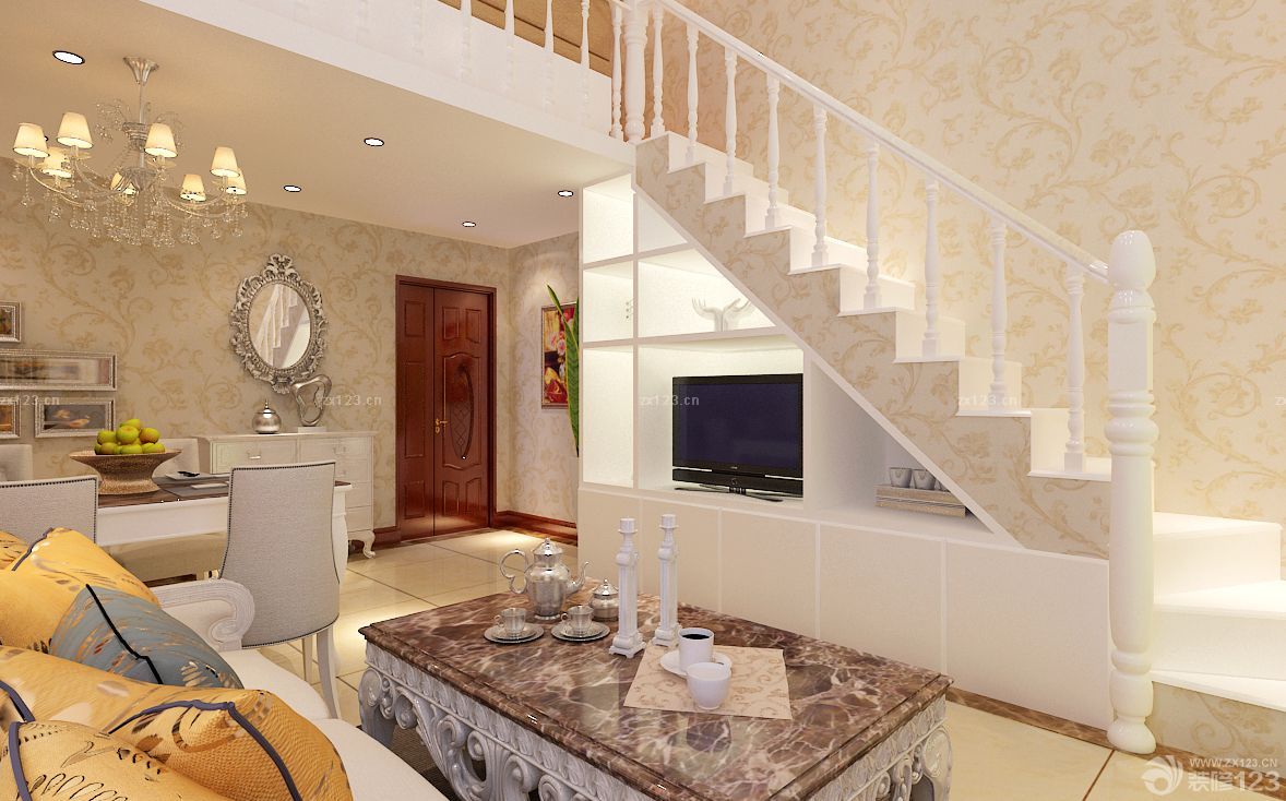 小复式装修效果图大全2025 