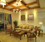 最新东南亚棕色踢脚线装修效果图片