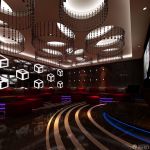 2025经典ktv大厅吊顶造型设计图片大全