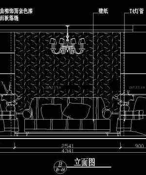 沙发立面图欣赏