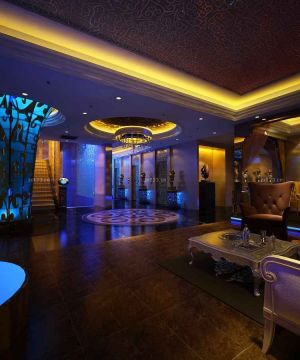 2025最新大型ktv大厅设计实景图