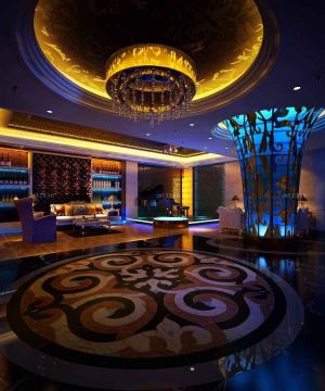 2025欧式风格ktv大厅设计图片大全