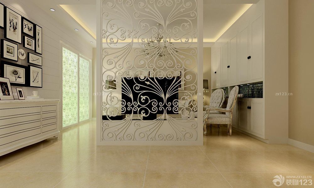 2025交换空间欧式装修隔断设计效果图片欣赏