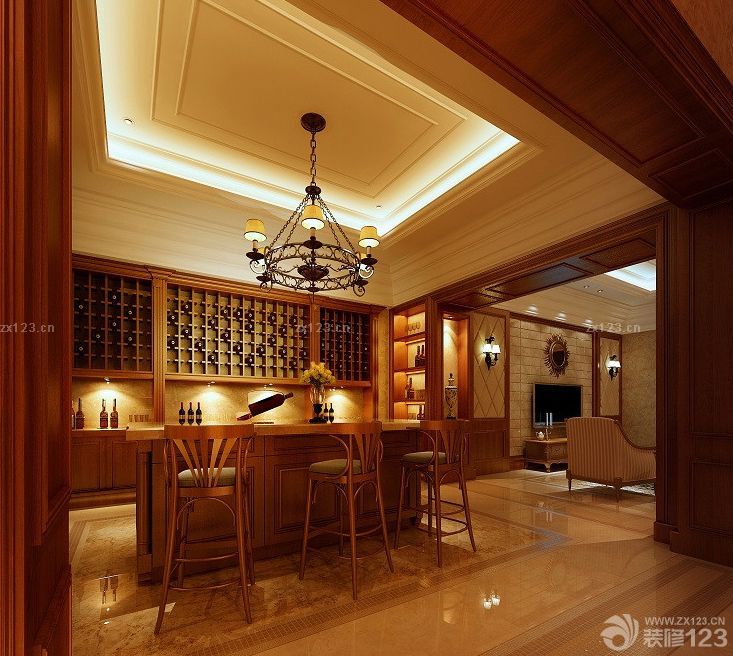 2025家庭酒吧装修设计图