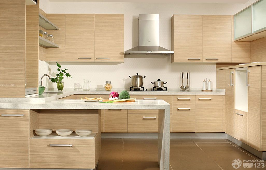 2025半敞开式厨房西门子整体橱柜设计效果图片