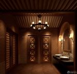 进门玄关中式壁灯图片大全